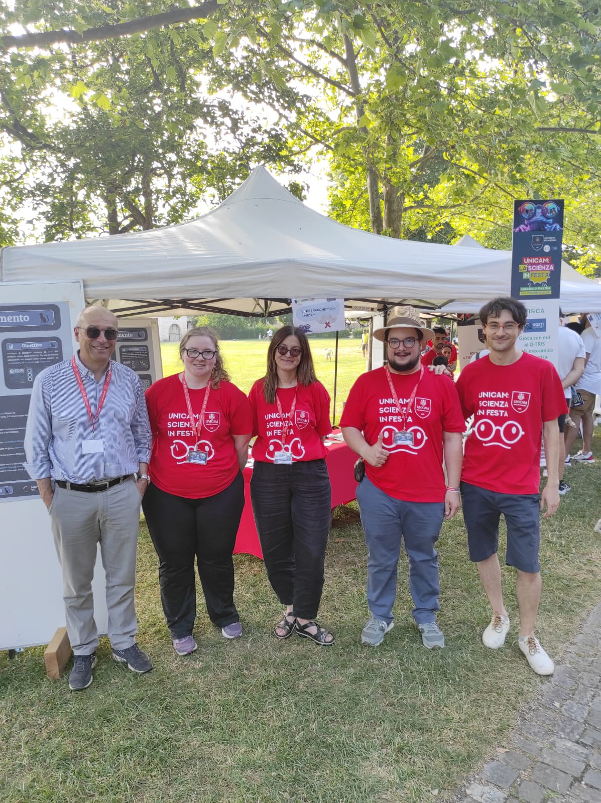 Lo stand del QTris 