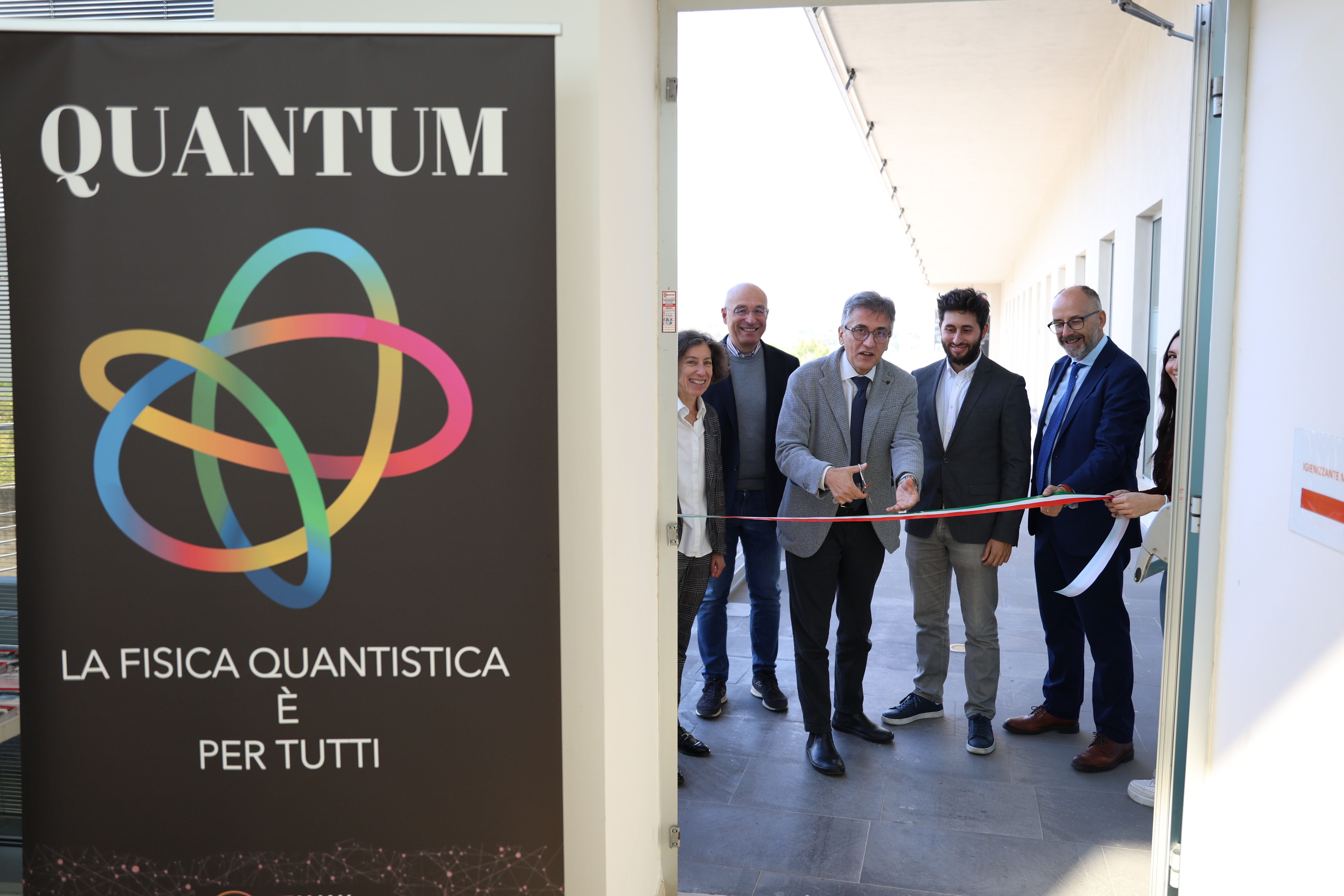 L'inaugurazione della mostra