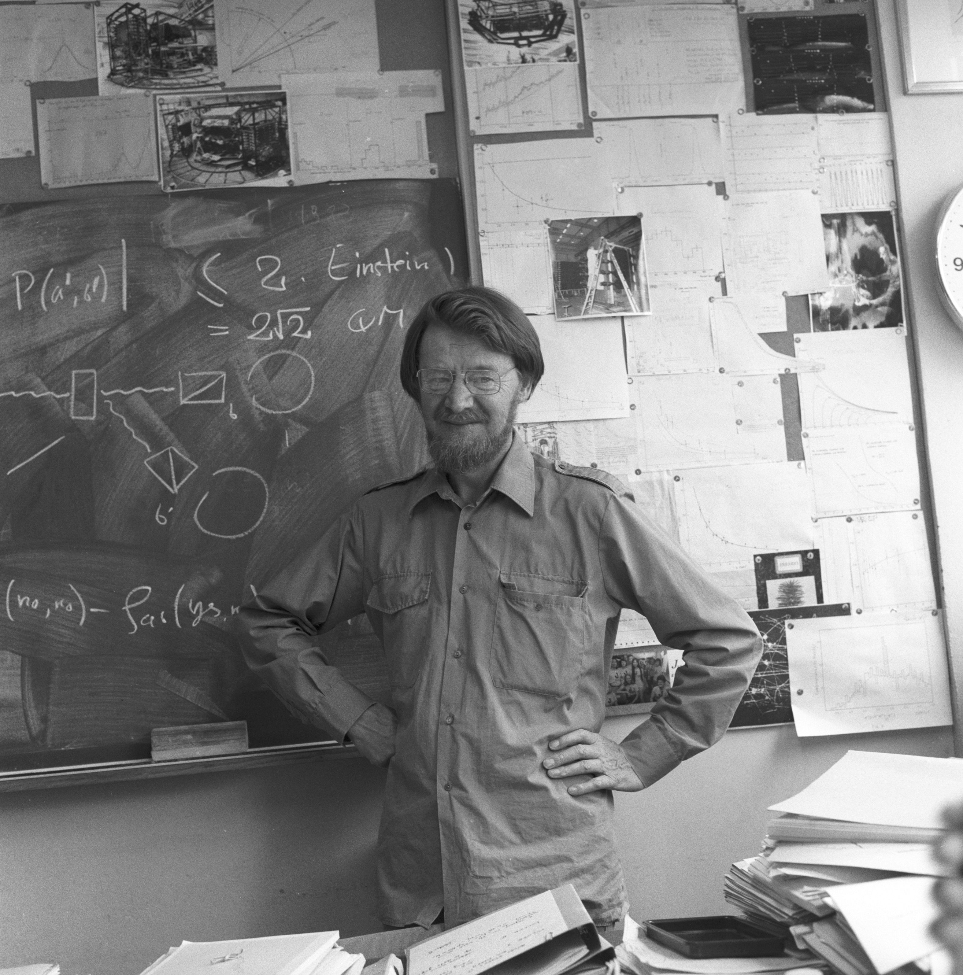 John Bell al CERN di Ginevra