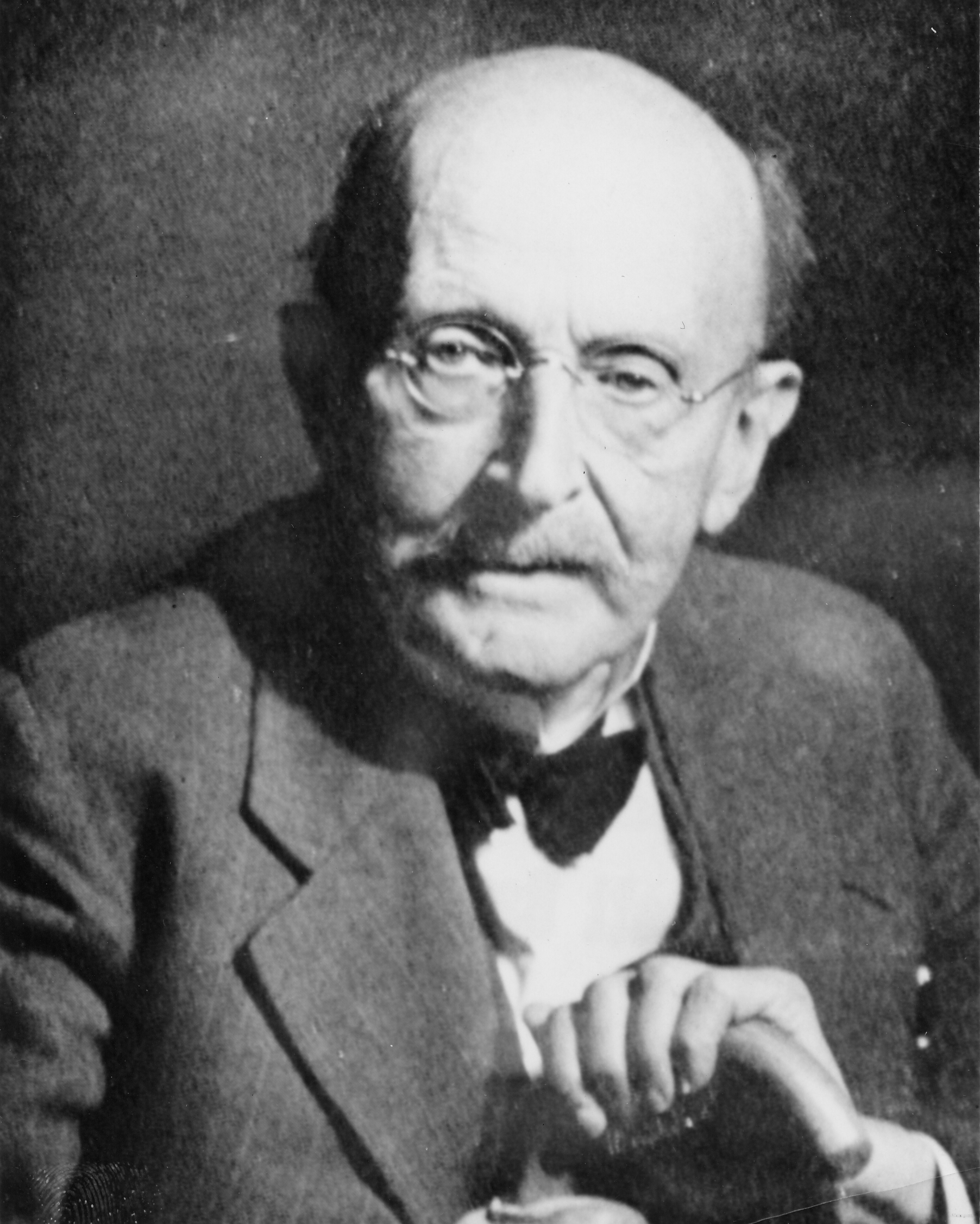 Ritratto del fisico Max Planck