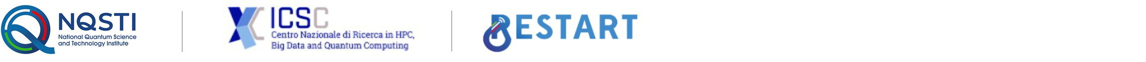 Loghi partner: NQSTI, ICSC, RESTART