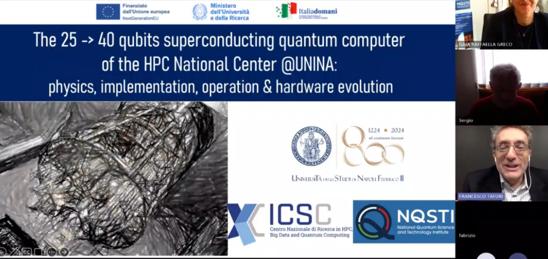 Il Computer Superconduttivo di UniNA: Prof. Tafuri