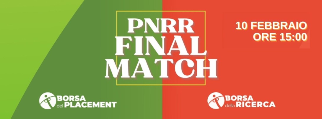 Webinar di presentazione PNRR Final Match