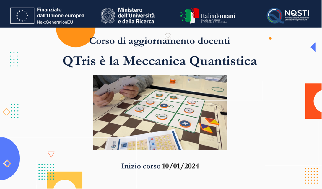 QTris e la Meccanica Quantistica