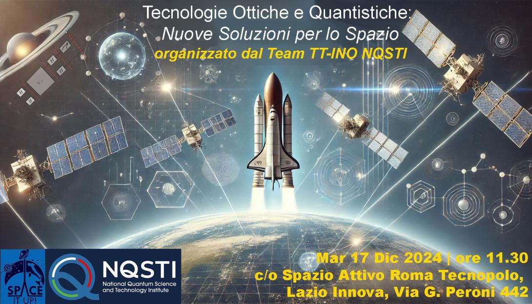 Tecnologie Ottiche e Quantistiche:  Nuove Soluzioni per lo Spazio