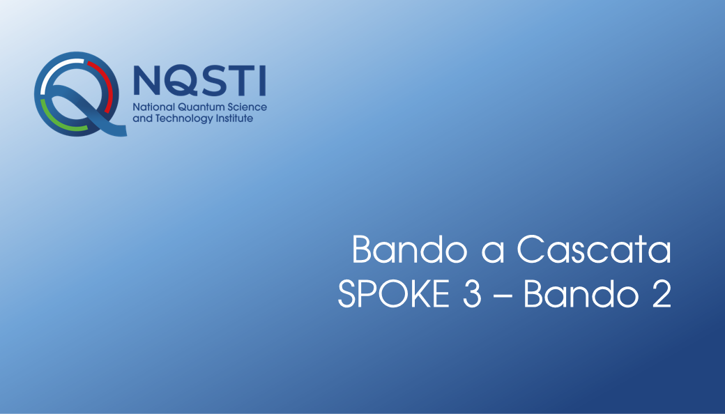 Logo NQSTI - Bandi a cascata - Spoke 3 - Bando 2