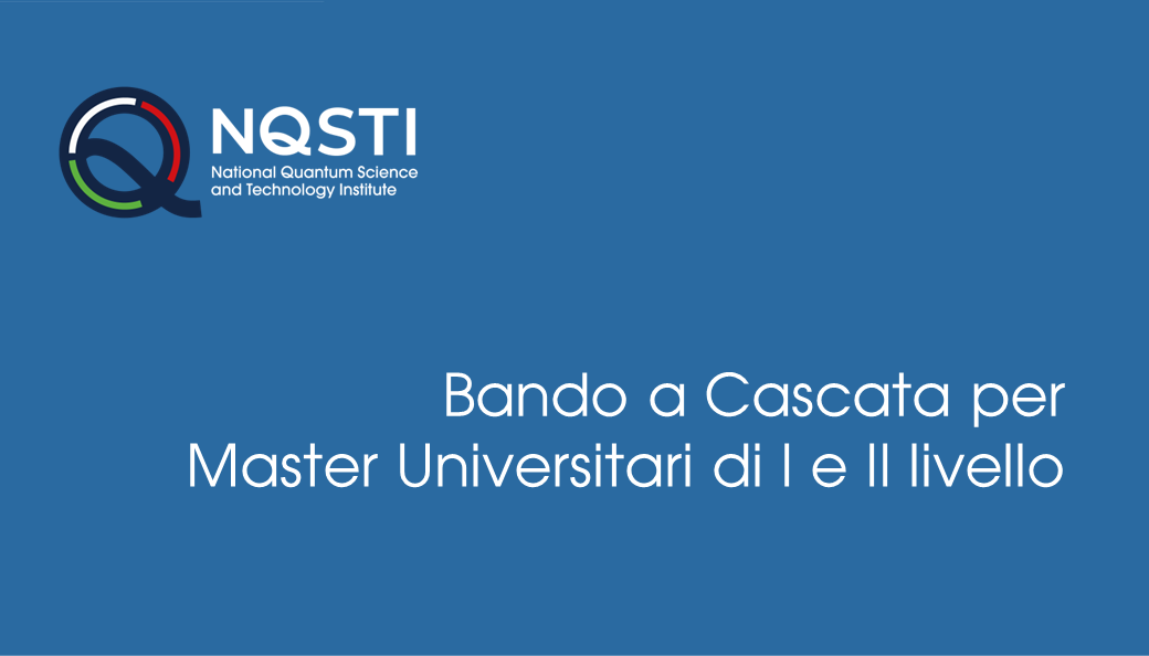 Bandi a cascata: Master universitari di I e II livello